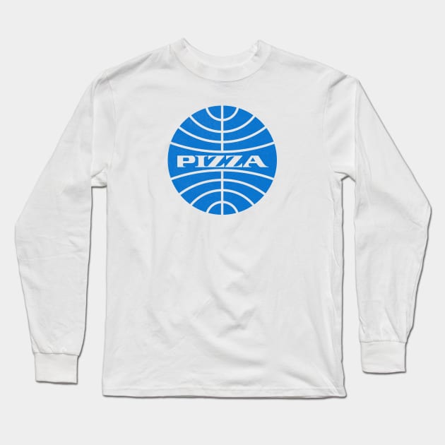 Pan Am Pizza Long Sleeve T-Shirt by LocalZonly